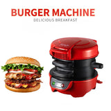 Multifunctional Breakfast Maker – Hamburger, Bread, Egg, Toaster & Electric Cake Pan