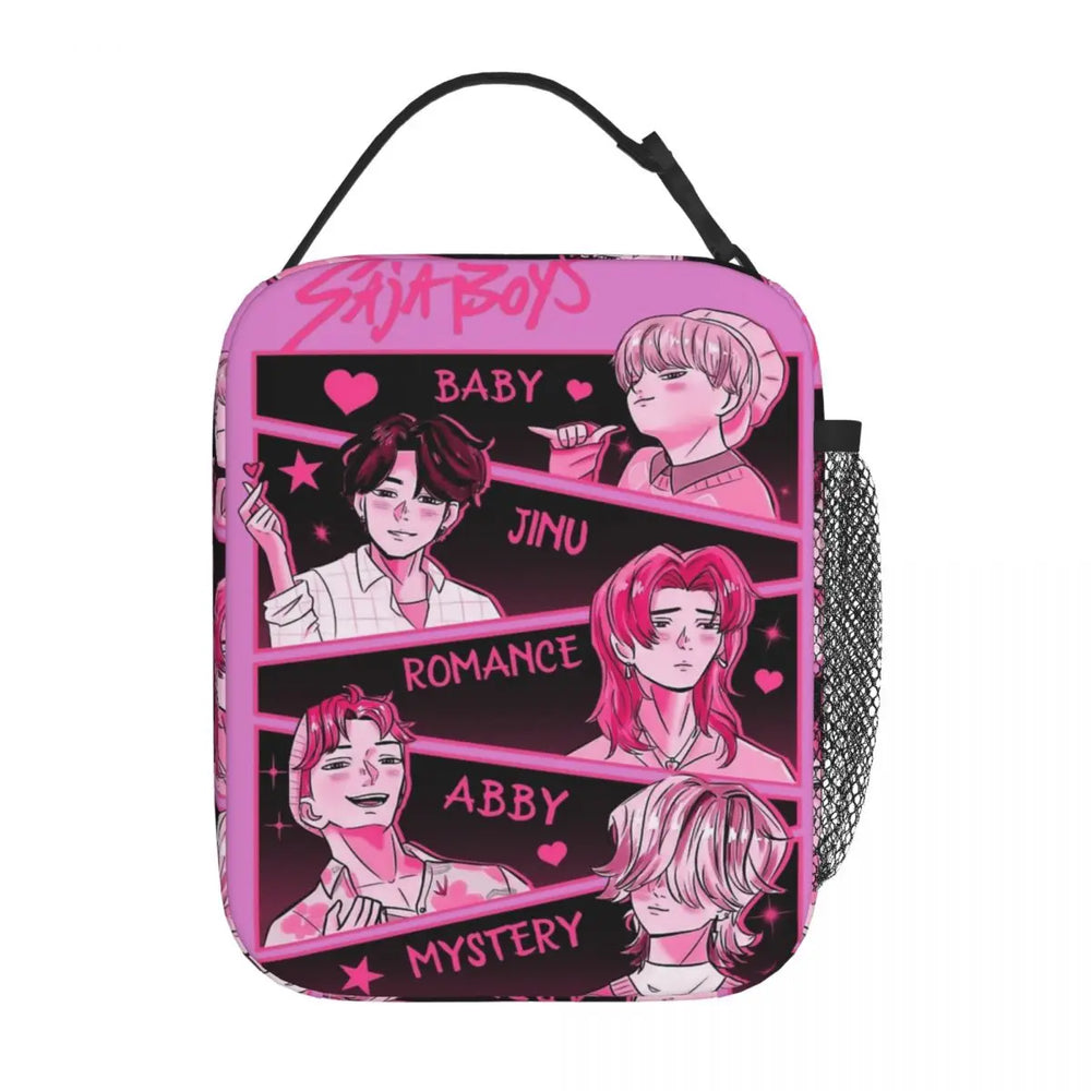 Huntrix K-Pop Lunch Bag – Cute Portable Cooler Tote for Kids
