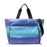 Women’s Yoga Mat Gym Bag – Large Capacity Fitness Tote, Travel Shoulder Bag with Zipper.
