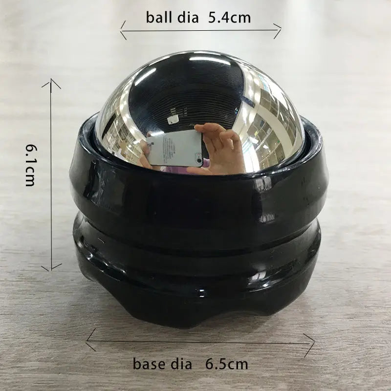 Stainless Steel Ice Roller Ball – Manual Body Massager for Foot, Back & Waist Relaxation