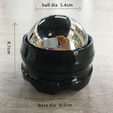 Stainless Steel Ice Roller Ball – Manual Body Massager for Foot, Back & Waist Relaxation