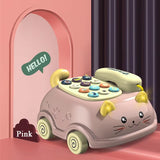 Baby 3-in-1 Musical Phone Toy – Interactive Toddler Learning & Montessori Gift