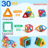 Magnetic Building Blocks for Children'S Toys, Puzzle Learning, Birthday and Christmas Gifts