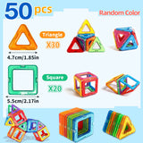 Magnetic Building Blocks for Children'S Toys, Puzzle Learning, Birthday and Christmas Gifts